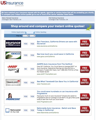 US Insurance Form