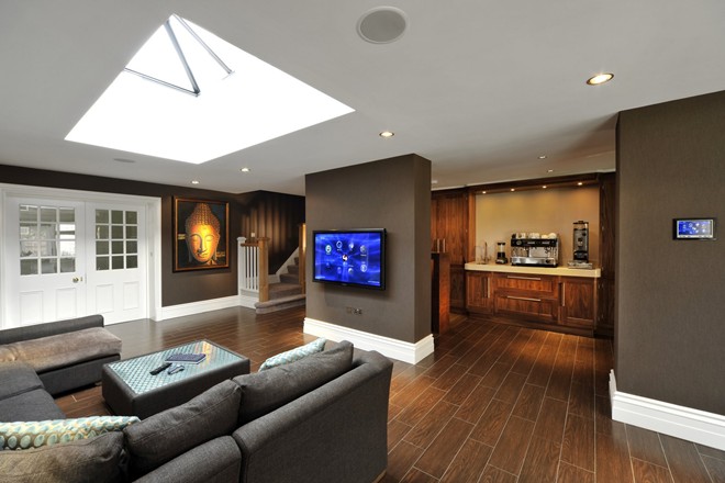 built in sound system for house